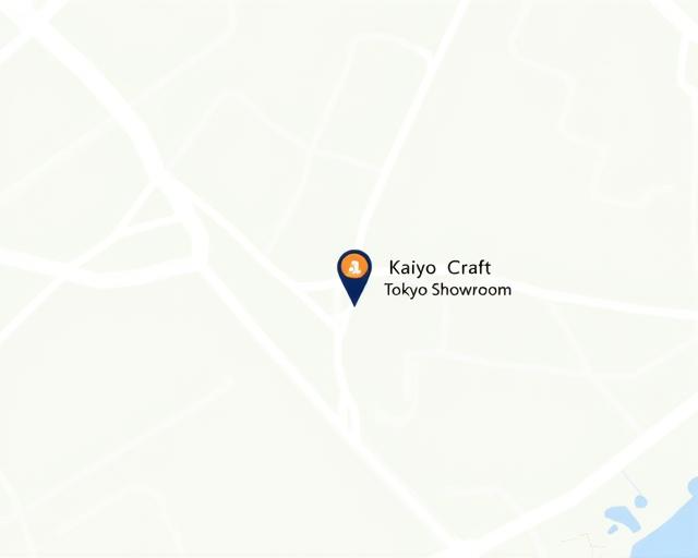 Kaiyo Craft東京ショールームの地図